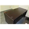 Image 2 : Wooden Desk w/ Cable Grommet Holes