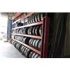 Image 15 : Qty 4 Orange Adjustable Warehouse Pallet / Tire Racks (available for pick-up Wednesday)