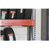 Image 16 : Qty 4 Orange Adjustable Warehouse Pallet / Tire Racks (available for pick-up Wednesday)