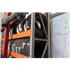 Image 21 : Qty 4 Orange Adjustable Warehouse Pallet / Tire Racks (available for pick-up Wednesday)