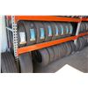 Image 4 : Qty 4 Orange Adjustable Warehouse Pallet / Tire Racks (available for pick-up Wednesday)