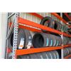 Image 5 : Qty 4 Orange Adjustable Warehouse Pallet / Tire Racks (available for pick-up Wednesday)