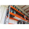 Image 7 : Qty 4 Orange Adjustable Warehouse Pallet / Tire Racks (available for pick-up Wednesday)