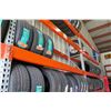 Image 8 : Qty 4 Orange Adjustable Warehouse Pallet / Tire Racks (available for pick-up Wednesday)