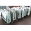 Image 1 : Qty 5 Folding Roll-Away Metal Frame Cot Beds w/ Mattress