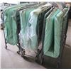 Image 1 : Qty 3 Folding Roll-Away Metal Frame Cot Beds w/ Mattress