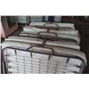 Image 8 : Qty 3 Folding Roll-Away Metal Frame Cot Beds w/ Mattress