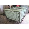 Image 2 : Qty 4 Folding Roll Away Metal Frame Cot Beds w/ Mattress