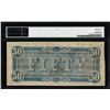 Image 2 : 1864 $50 Confederate States of America Note T-66 PMG Choice Very Fine 35