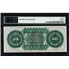 Image 2 : 1872 $20 State of South Carolina Revenue Bond Obsolete Note PMG Gem Uncirculated 66EPQ