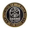 Image 2 : .999 Silver Slots A Fun Casino Las Vegas, NV $10 Limited Edition Casino Gaming Token