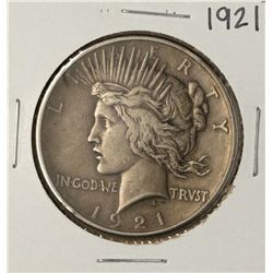 1921 $1 Peace Silver Dollar Coin