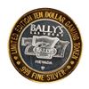 Image 2 : .999 Silver Ballys Las Vegas $10 Casino Limited Edition Gaming Token