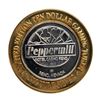 Image 2 : .999 Fine Silver Peppermill Reno, Nevada $10 Limited Edition Gaming Token