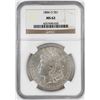 Image 1 : 1884-O $1 Morgan Silver Dollar Coin NGC MS62