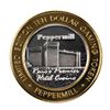 Image 1 : .999 Silver Peppermill Hotel Casino Reno $10 Casino Gaming Token Limited Edition