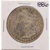 Image 1 : 1886 $1 Morgan Silver Dollar Coin Nice Toning