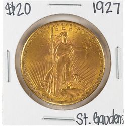 1927 $20 St. Gaudens Double Eagle Gold Coin