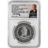 Image 1 : 1792-2017 Half Disme 1 oz. Silver Medal NGC PF70 W/Edmund C. Moy Signature