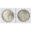 Image 2 : Lot of (2) 1922 $1 Peace Silver Dollar Coins