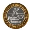 Image 2 : .999 Silver Riviera Hotel & Casino Las Vegas $10 Casino Limited Edition Gaming Token