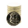 Image 1 : Roll of (20) Brilliant Uncirculated 1961-D Franklin Half Dollar Coins