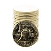 Image 2 : Roll of (20) Brilliant Uncirculated 1961-D Franklin Half Dollar Coins