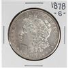 Image 1 : 1878-S $1 Morgan Silver Dollar Coin