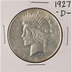 1927-D $1 Peace Silver Dollar Coin
