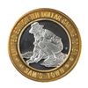 Image 2 : .999 Fine Silver Sam's Town Casino Las Vegas $10 Limited Edition Gaming Token