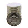 Image 2 : Roll of (20) Brilliant Uncirculated 1963 Franklin Half Dollar Coins