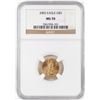 Image 1 : 2002 $5 American Gold Eagle Coin NGC MS70