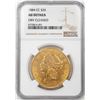 Image 1 : 1884-CC $20 Liberty Head Double Eagle Gold Coin NGC AU Details