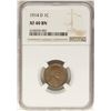 Image 1 : 1914-D Lincoln Wheat Cent Coin NGC XF40 BN