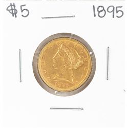 1895 $5 Liberty Head Half Eagle Gold Coin