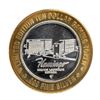 Image 1 : .999 Silver Flamingo Laughlin, NV $10 Casino Limited Edition Gaming Token