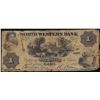 Image 1 : 1861 $1 The North Western Bank Warren, PA Obsolete Banknote