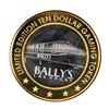 Image 2 : .999 Silver Ballys Las Vegas $10 Casino Limited Edition Gaming Token