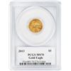 Image 2 : 2013 $5 American Gold Eagle Coin PCGS MS70 US Mint Director