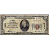 Image 1 : 1929 $20 Franklin NB of Washington, D.C. CH# 10504 National Currency Note