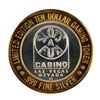 Image 2 : .999 Silver Slots A Fun Casino Las Vegas, NV $10 Limited Edition Casino Gaming Token