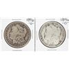 Image 1 : Lot of (2) 1896-O $1 Morgan Silver Dollar Coins