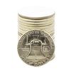 Image 2 : Roll of (20) Brilliant Uncirculated 1963 Franklin Half Dollar Coins