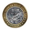Image 1 : .999 Fine Silver Harrahs Casino Las Vegas, Nevada $10 Limited Edition Gaming Token
