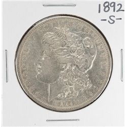 1892-S $1 Morgan Silver Dollar Coin