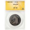 Image 1 : 1834 Capped Bust Half Dollar Coin ANACS XF45