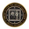 Image 2 : .999 Silver Rancho Mesquite Casino Nevada $10 Casino Limited Edition Gaming Token