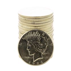 Roll of (20) 1926 $1 Peace Silver Dollar Coins