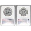 Image 2 : Lot of (2) 1959 Franklin Half Dollar Coins NGC PF67