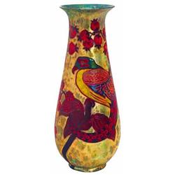 Vase with medlar décor, Zsolnay, around